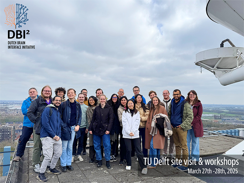 Dutch Brain Interface Initiative (DBI2) organised Hands-On Neurotechnology Training for Junior Researchers at TU Delft
